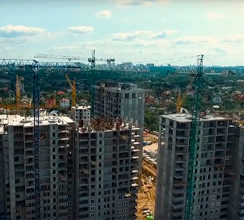 РОБОТИ НА БУДІВЕЛЬНИХ МАЙДАНЧИКАХ «КИЇВМІСЬКБУДУ» ПОНОВЛЕНО