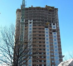 ЗВЕДЕННЯ НОВОБУДОВИ НА ГОРЛІВСЬКІЙ, 215 ЙДЕ...