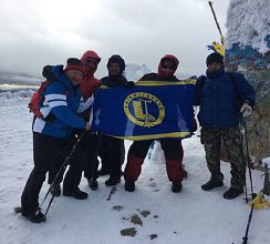 ПРАПОР «КИЇВМІСЬКБУДУ» ВДРУГЕ НАД ГОВЕРЛОЮ