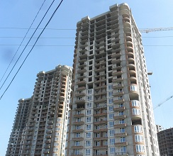 У ЖК НА КАХОВСЬКІЙ ЗАВЕРШЕНО МОНОЛІТ...