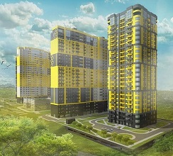 НА ДВОХ БУДИНКАХ ЖК «МЕДОВИЙ» ЗАКІНЧЕНІ...