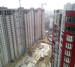 ХІД РОБІТ НА КАХОВСЬКІЙ У БЕРЕЗНІ