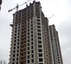 ХІД РОБІТ ЗІ ЗВЕДЕННЯ ЖК УРЛІВСЬКИЙ-2