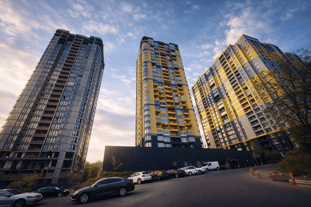 У СОЛОМ'ЯНСЬКОМУ РАЙОНІ ТРИВАЄ ПРОКЛАДАННЯ ЗОВНІШНІХ ЕЛЕКТРОМЕРЕЖ ДЛЯ ЖК МЕДОВИЙ ТА МЕДОВИЙ-2