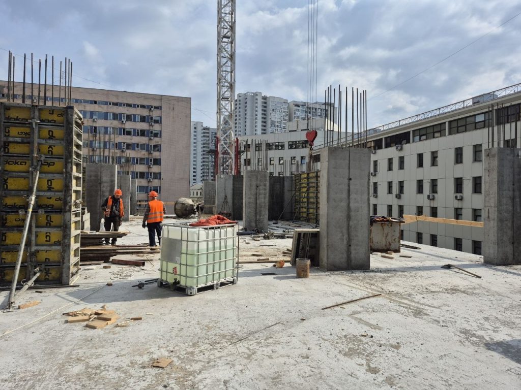 ЖК ГВАРДІЙСЬКИЙ: ХІД МОНОЛІТНИХ РОБІТ НА ВІДМІТЦІ +9,900