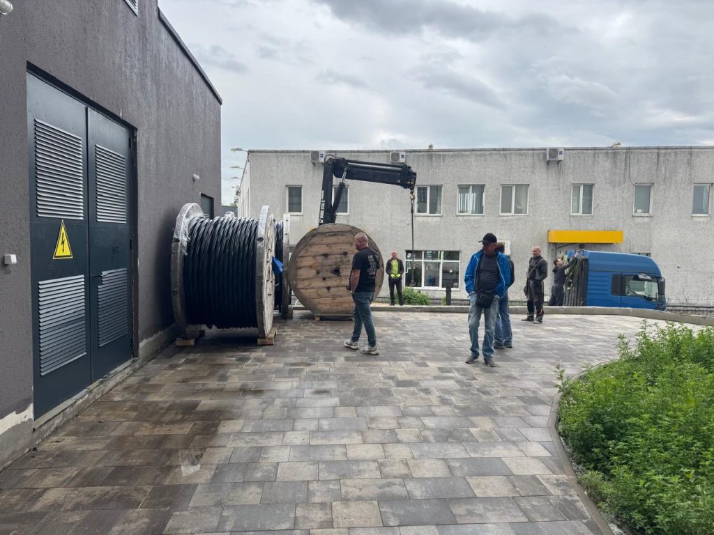 У ЖК TWIN HOUSE ПРОДОВЖУЮТЬСЯ РОБОТИ З ІНЖЕНЕРНОГО ОСНАЩЕННЯ